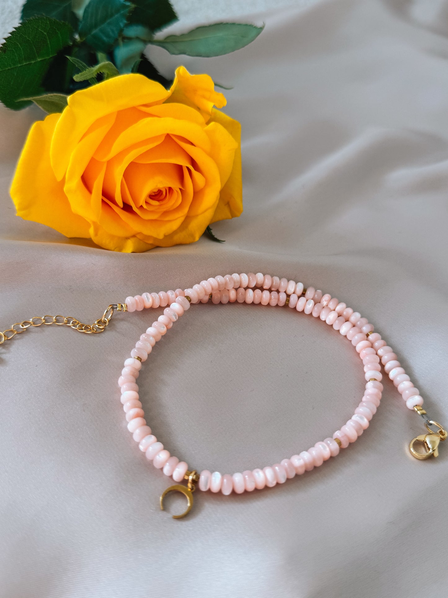 Pink Shell Necklace